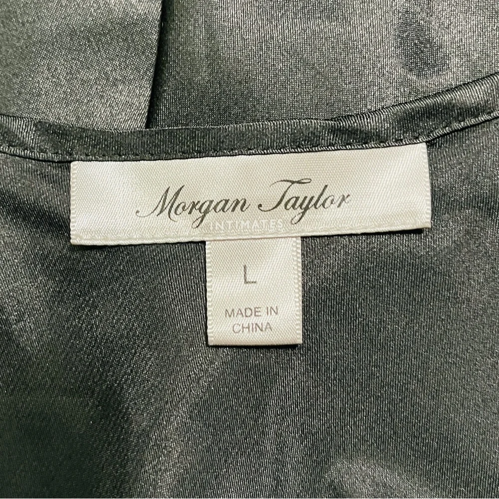 Morgan Taylor Midnight Satin Chemise